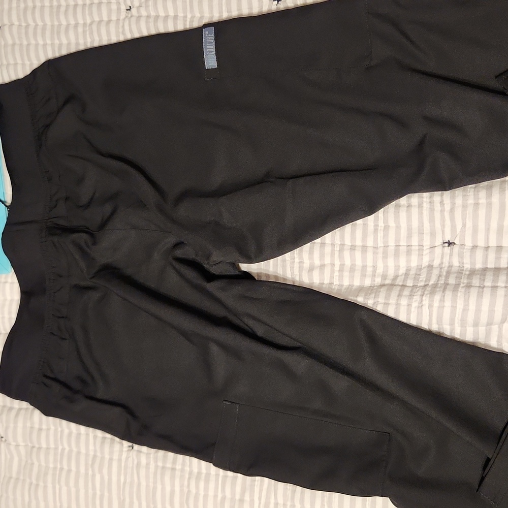 Med Couture Black Scrub Pants - Picture 4 of 5